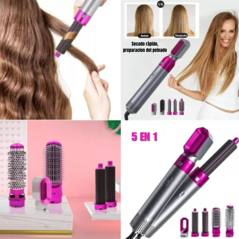 Secador y Peinador Profesional 5 en 1 ¡40% OFF SOLO POR ESTA SEMANA!