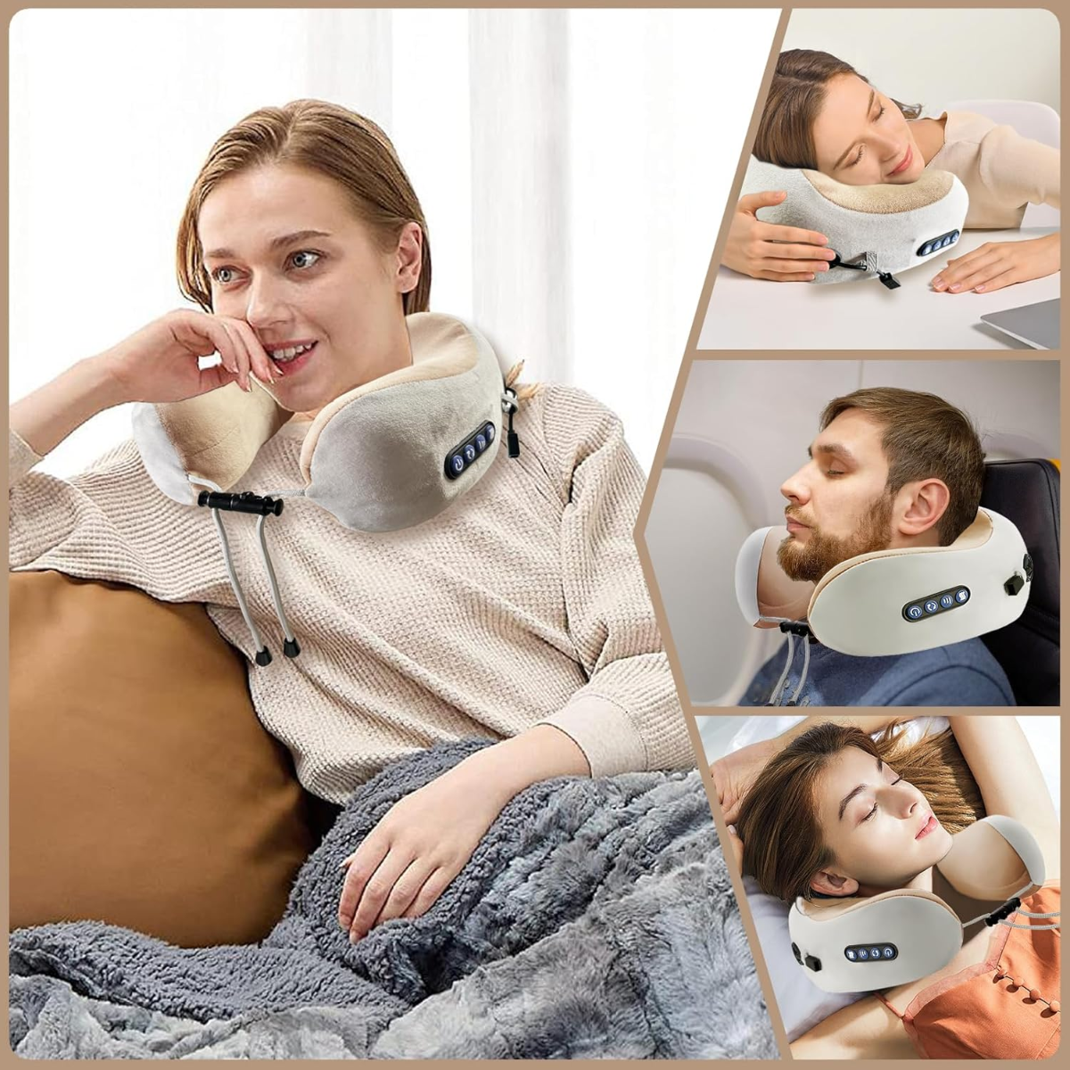 Cojín Masajeador Cervical ¡30% OFF!