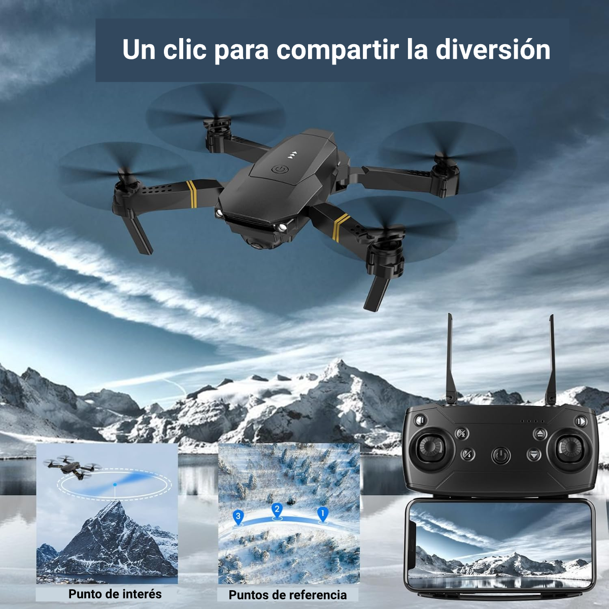Drone 998 PRO 4K ¡40% OFF!