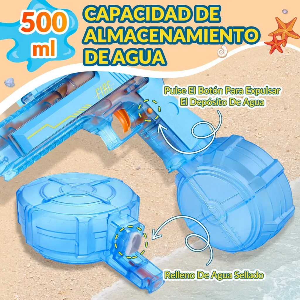 ¡Pistola De Agua a Batería FIRE! ¡30% OFF!