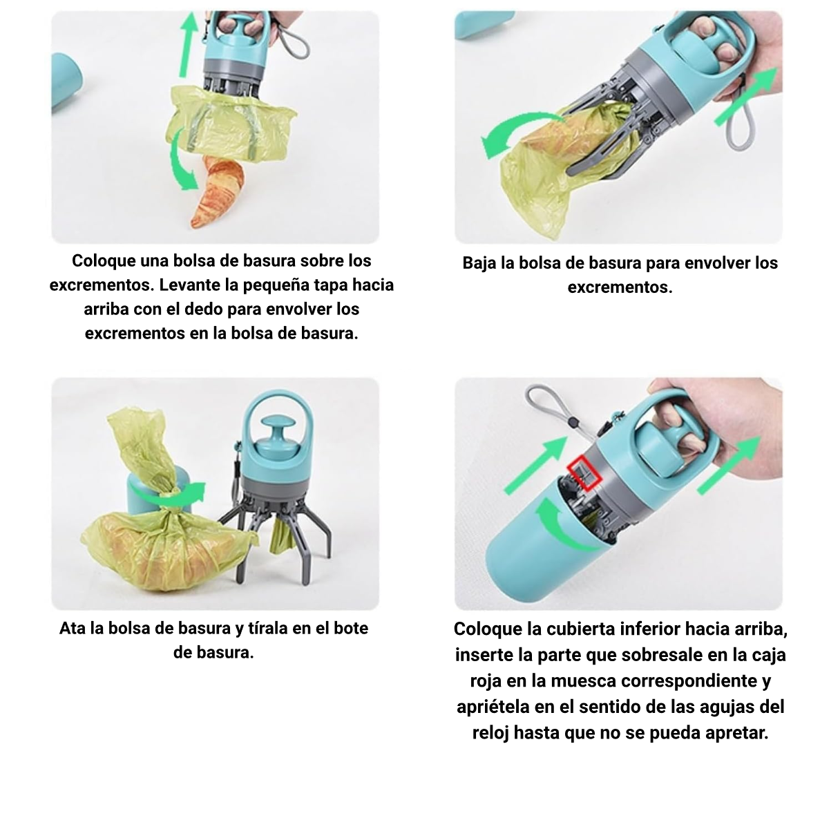 Recogedor De Excremento Para Mascotas Poop Scoop ¡30% OFF!