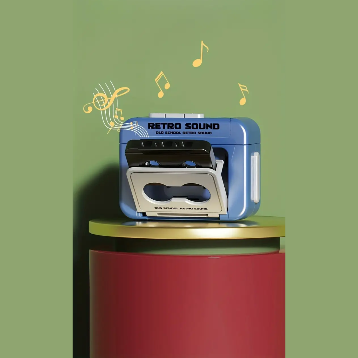 Llavero Mini Grabadora Retro Sound ¡20% OFF!