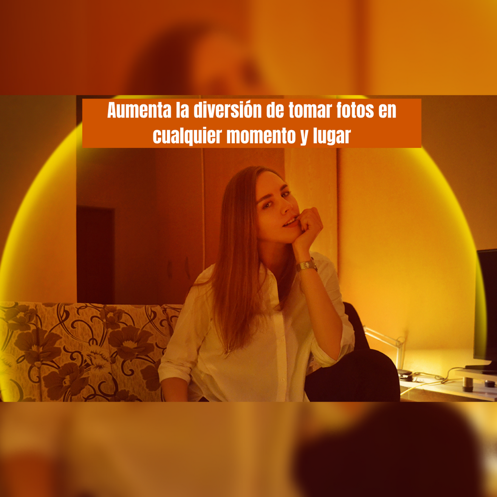 Lámpara Efecto Atardecer ¡20% OFF!