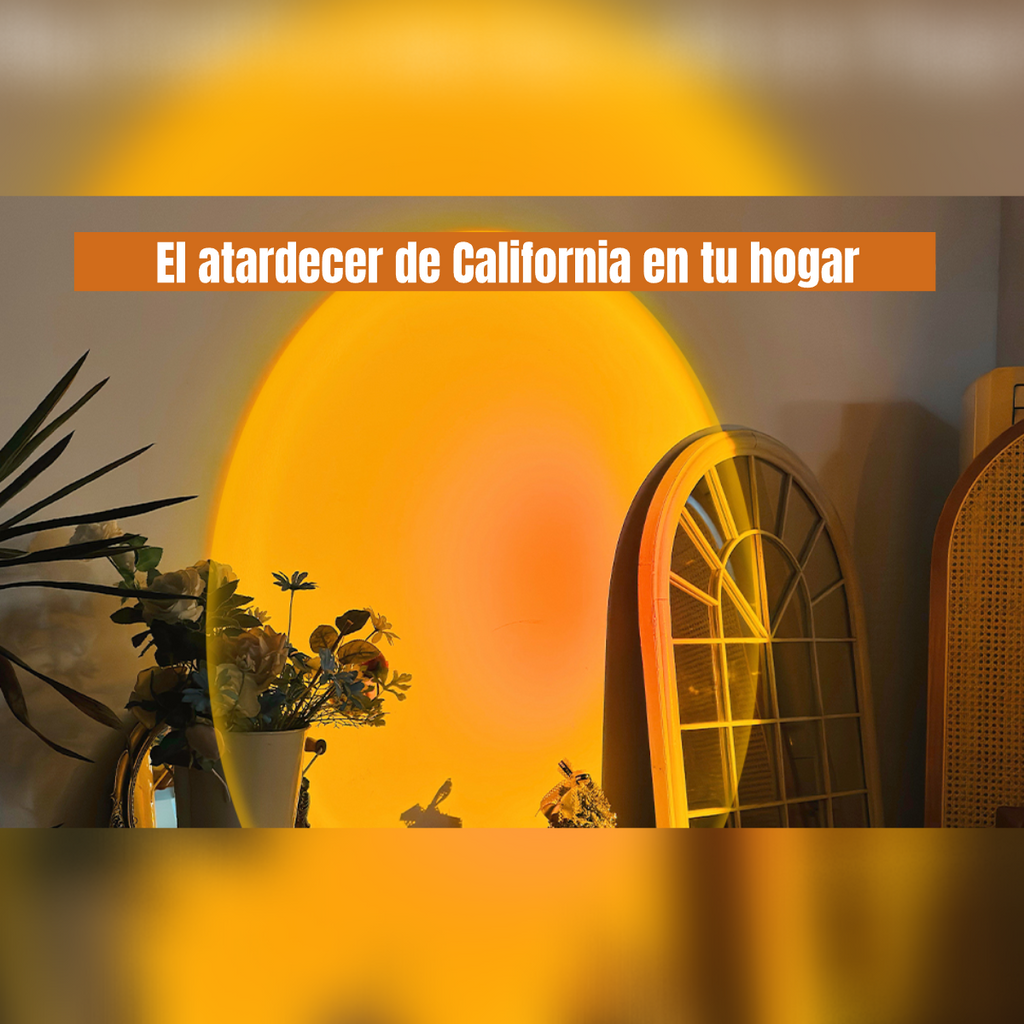 Lámpara Efecto Atardecer ¡20% OFF!